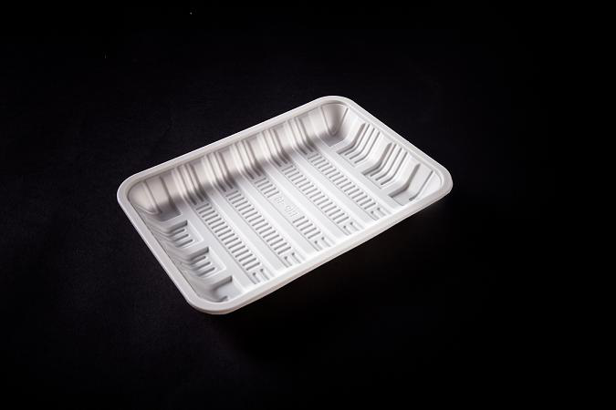 corn starch plates square